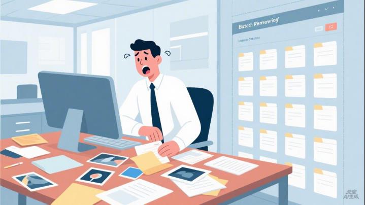 文件命名太头疼？试试这个批量重命名神器！ 